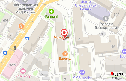NewDom в Нижегородском районе на карте