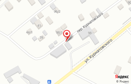 Магазин строительных материалов и оборудования Евролайн на улице Курнатовского на карте