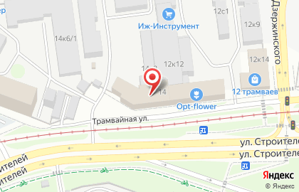 Porte на Трамвайной улице на карте