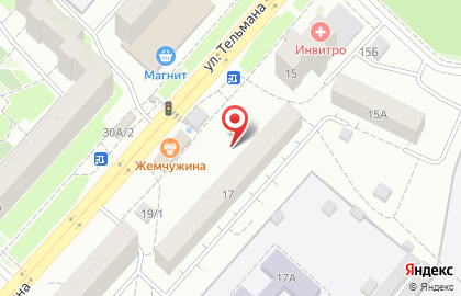 Магазин бытовой химии и косметики в Советском районе на карте