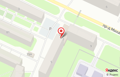 Парикмахерская в Мурманске на карте