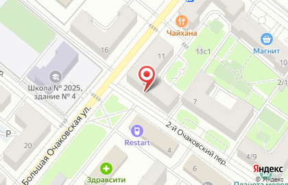 Магазин Орловское мясо в Москве на карте