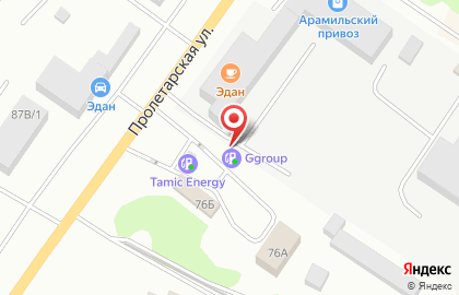 GGroup LLC на Пролетарской улице на карте