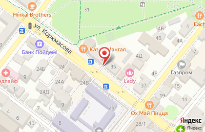 Центр психологии и развития речи Tomatis на улице Коркмасова на карте