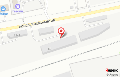 Компания Гарант на проспекте Космонавтов на карте