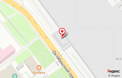 Банкомат АКБ Вятка-Банк на Октябрьском проспекте на карте