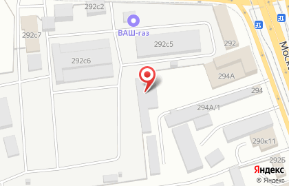 Автосервис на Московской, 294а к1 на карте
