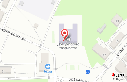 Дом детского творчества в Екатеринбурге на карте