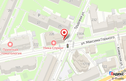 Компания КОМПЬЮТЕРНАЯ ПОМОЩЬ на улице Максима Горького на карте