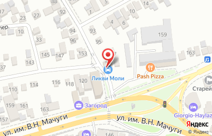 Фирменный автоцентр Liqui Moly на улице Фадеева на карте