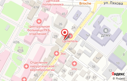 Поликлиника Целитель на улице Абдулы Алиева, 4А на карте