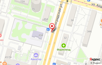Флористический салон Букет Столицы на Ленинградской улице на карте