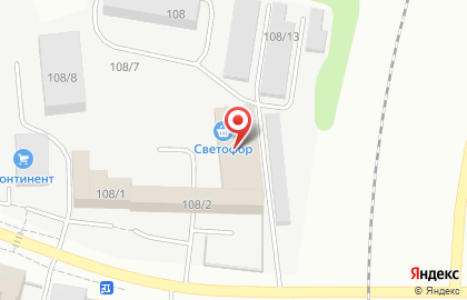 Супермаркет Светофор в Сыктывкаре на карте