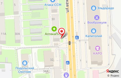 Киоск бытовых услуг на Большой Серпуховской улице на карте