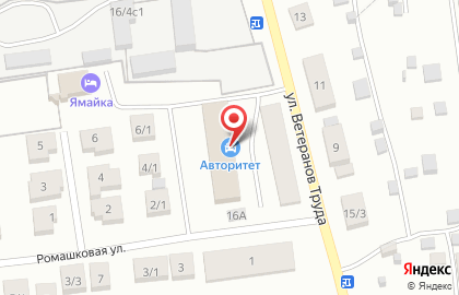 Автосервис Авторитет на карте