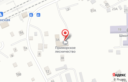 Владивостокский филиал Приморское лесничество на карте