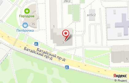 Автоинструктор в Москве на карте