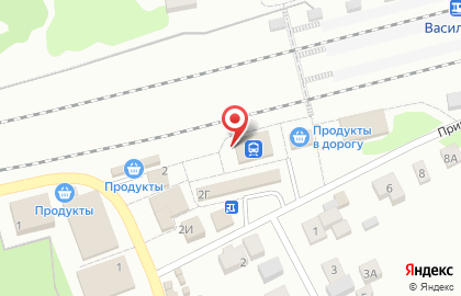 Сад-огород на Привокзальной улице на карте