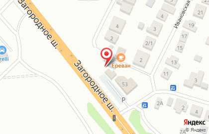 Автомойка Greenwash на Загородном шоссе на карте