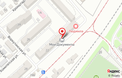Многофункциональный центр МБУ в Ворошиловском районе на карте