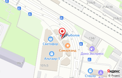 Магазин чулочно-носочных изделий на Рязанском проспекте, вл101 ст2 на карте