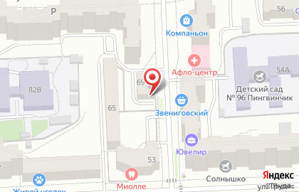 ФБР на улице Володарского на карте