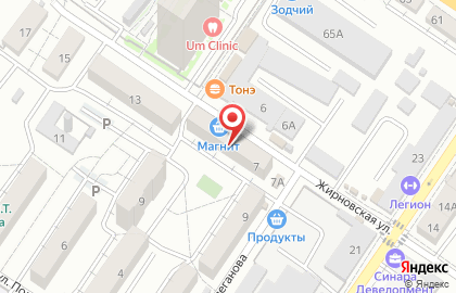 Банкомат, Поволжский банк Сбербанка России, ОАО, Волгоградское отделение №8621 на Жирновской улице на карте