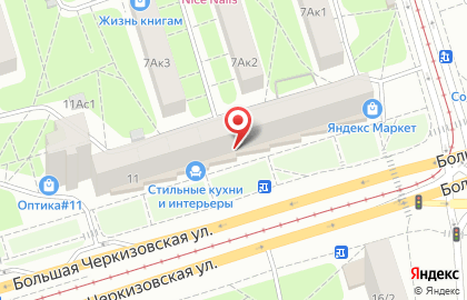 Сервисный центр Мос-Ремком на Большой Черкизовской улице на карте