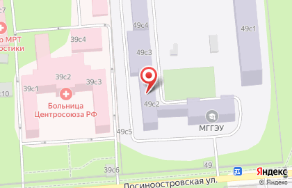 Московский Государственный Социально-гуманитарный Институт (мгсги) на карте