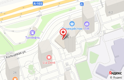 ЗАО Банкомат, МКБ Москомприватбанк на Кольцевой улице на карте