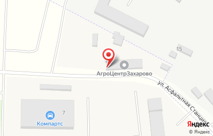 Торгово-ремонтная фирма АгроЦентрЗахарово в Советском районе на карте