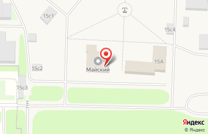 Тепличный комбинат Майский на карте