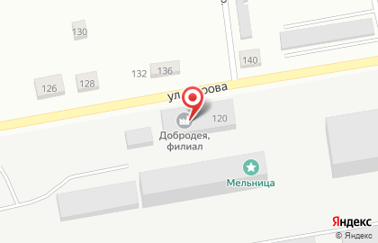 Супермаркет Добродея на карте