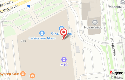 Магазин детской одежды Crockid в Дзержинском районе на карте