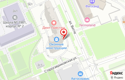 Салон Восторг на бульваре Адмирала Ушакова на карте