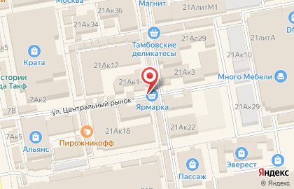 Магазин Все для дома и дачи в Тамбове на карте