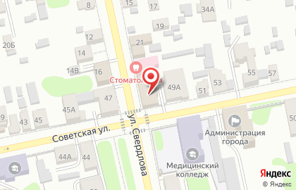 КИБ Евроальянс на Советской улице на карте