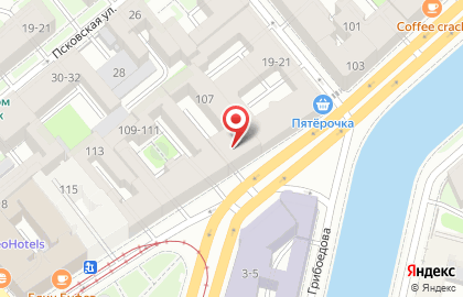 Магазин Красное & Белое в Санкт-Петербурге на карте