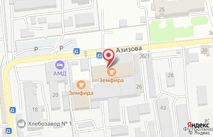 Частная школа Земфира на карте
