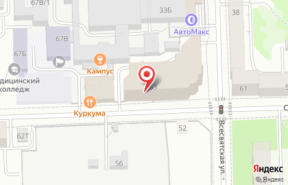 Банкомат АКБ Вятка-Банк на Спасской улице на карте