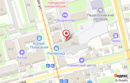 Студия Сахар в Центральном районе на карте