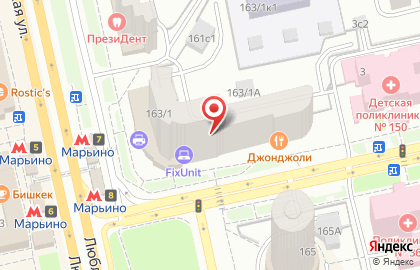 Автошкола СкайАвто на Люблинской улице на карте