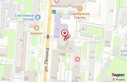 Независимая экспертная оценка собственности на улице Ленина на карте