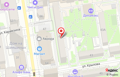 НордЭкс, ООО на улице Крылова на карте