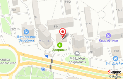 Терминал аренды пауэрбанков Chargex на проспекте Королёва на карте