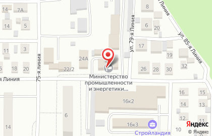 Министерство промышленности и энергетики Оренбургской области на карте