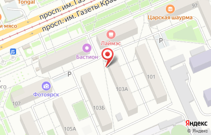Корпорация Siberian Wellness на проспекте Газеты Красноярский Рабочий, 103а на карте