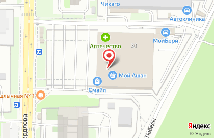ОАО Банкомат, Альфа-банк на улице Свердлова на карте