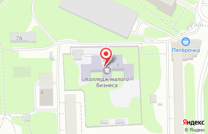 Нижегородский колледж малого бизнеса в Нижнем Новгороде на карте