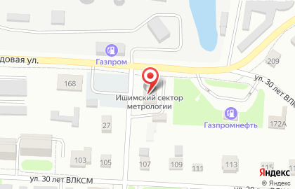 Тюменский ЦСМ на карте